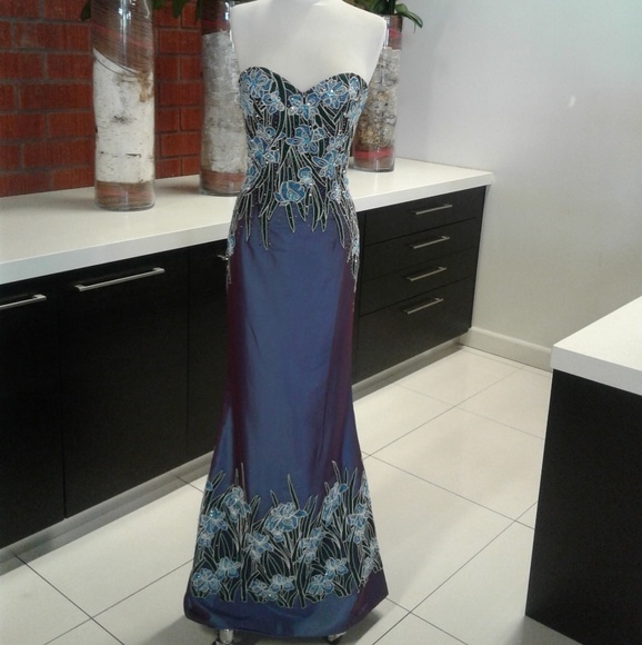 Ellie Wilde EW117076 Slate/Multi - Picture 3 of 8